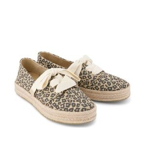 BNIB TOMS Carolina Lace-Up Espadrille size 5.5